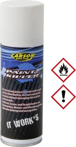 Carson Modellsport 500908141 Lackentferner Spraydose Inhalt 200ml Carson Modellsport 500908141 Lackentferner Spraydose Inhalt 200ml von Carson Modellsport