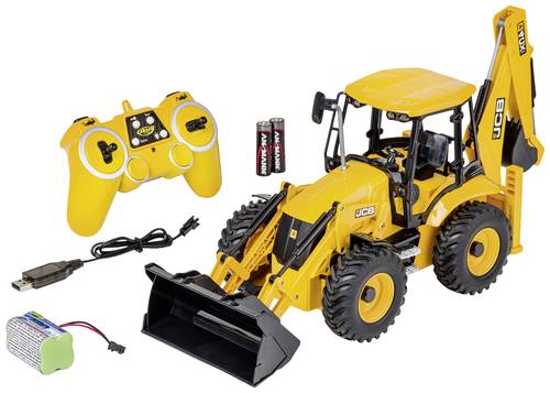 Carson Modellsport 907668 1:20 Baggerlader JCB 2.4G 100% RTR 1:20 Elektro RC Einsteiger Funktionsmod von Carson Modellsport