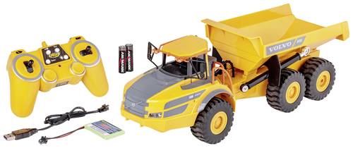 Carson Modellsport 907669 1:20 Muldenkipper Volvo A40G 100% RTR 1:20 Elektro RC Einsteiger Funktions von Carson Modellsport