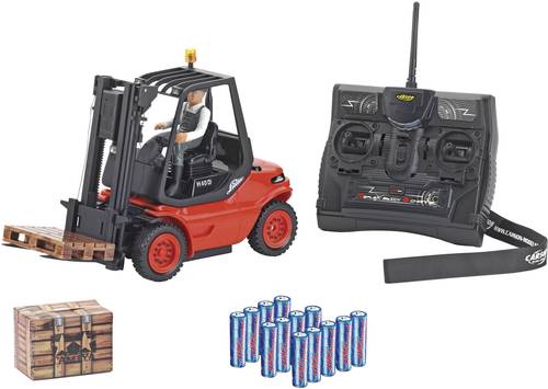 Carson Modellsport Gabelstapler Linde H 40 D 1:14 RC Einsteiger Funktionsmodell Baufahrzeug Carson Modellsport Gabelstapler Linde H 40 D 1:14 RC Einsteiger Funktionsmodell Baufahrzeug von Carson Modellsport