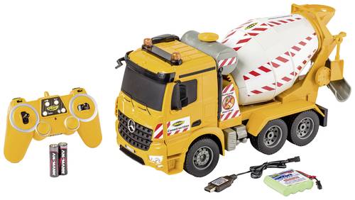 Carson Modellsport MB Arocs Betonmischer 1:20 RC Einsteiger Funktionsmodell LKW von Carson Modellsport