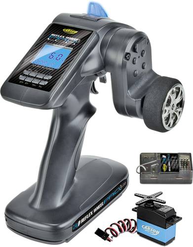 Carson Modellsport Reflex Wheel Pro III LCD Marine Pistolengriff-Fernsteuerung 2,4GHz Anzahl Kanäle von Carson Modellsport