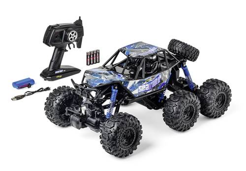 Carson Modellsport Sea Crawler 6x6 1:10 RC Modellauto Elektro Monstertruck Allradantrieb (6WD) RtR 2 von Carson Modellsport