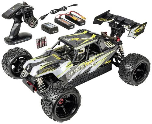 Carson Modellsport Virus Race 4.3 4S 1:8 RC Modellauto Elektro Buggy RtR 2,4GHz von Carson Modellsport