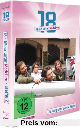 18 - Allein unter Mädchen - Die komplette zweite Staffel (2 DVDs) von Carsten Fiebeler