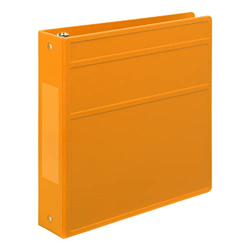 5,1 cm robuster medizinischer Diagrammbinder, 3-Ring, seitliche Öffnung (Orange, 5,1 cm) von Carstens