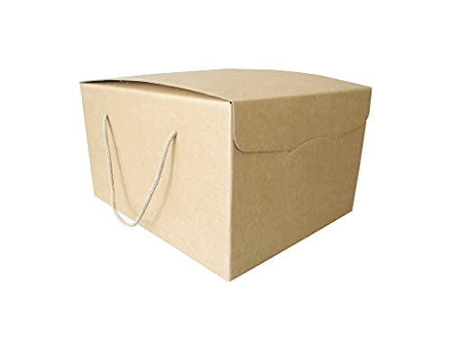 Carte Dozio - Box mit Griffen aus Baumwolle, Farbe Havanna f.to mm 290x355x195, 2 Stück pro Packung von Carte Dozio