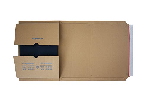 Carte Dozio - Boxen aus Karton mit variabler Höhe - F.to int. 270 x 185 x 20/60 - 25 Stück pro Packung. von Carte Dozio