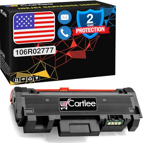 Cartlee Kompatible Tonerkartusche Ersatz für Xerox WorkCentre 3215 3215NI 3225 WorkCenter 3225DNI 3052 3260 Phaser 3260DI 3260DNI Hohe Ergiebigkeit Laserdrucker Tinte (1 Schwarz) von Cartlee