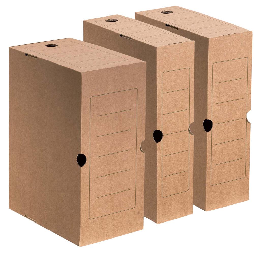 Cartonia Archivboxen für lose Dokumente 8,3 x 34,0 x 25,2 cm Cartonia Archivboxen für lose Dokumente 8,3 x 34,0 x 25,2 cm von Cartonia