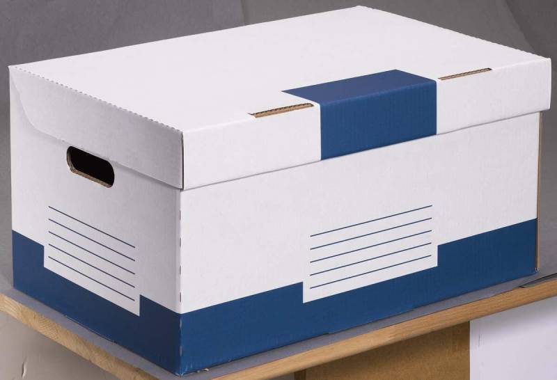 Cartonia Archivcontainer für individuelle Aufbewahrung 54,8 x 36,4 x 26,8 cm von Cartonia