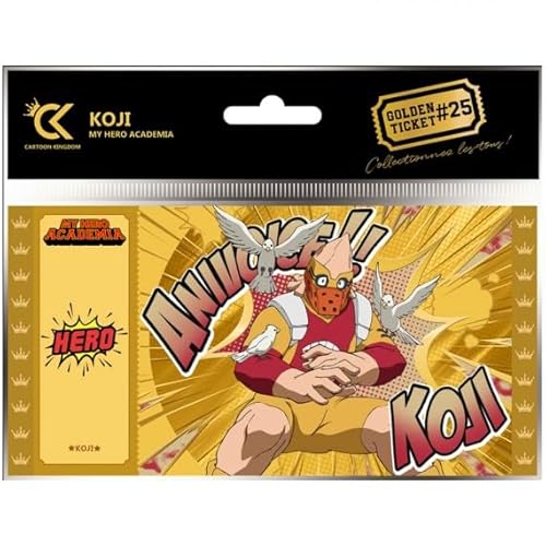 Cartoon Kingdom - Golden Ticket My Hero Academia – V2 Koji Kodda – 3760375863774 von Cartoon Kingdom