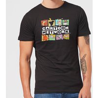 Cartoon Network Logo Characters Herren T-Shirt - Schwarz - XS von Cartoon Network