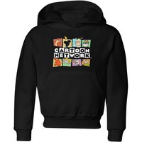 Cartoon Network Logo Characters Kinder Hoodie - Schwarz - 11-12 Jahre von Cartoon Network