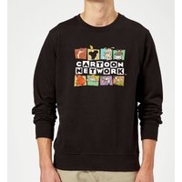 Cartoon Network Logo Characters Sweatshirt - Schwarz - L von Cartoon Network