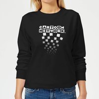 Cartoon Network Logo Fade Damen Sweatshirt - Schwarz - XS von Cartoon Network