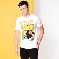 Cartoon Network Spin-Off Johnny Bravo 90's Photoshoot T-Shirt - Weiß - L von Cartoon Network