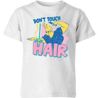 Cartoon Network Spin-Off Johnny Bravo Don't Touch The Hair Kinder T-Shirt - Weiß - 9-10 Jahre von Cartoon Network