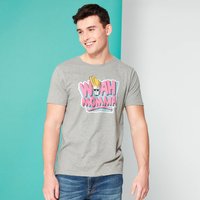 Cartoon Network Spin-Off Johnny Bravo Woah Momma T-Shirt - Grau - S von Cartoon Network