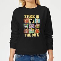 Cartoon Network Stuck In The 90s Damen Sweatshirt - Schwarz - S von Cartoon Network