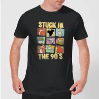 Cartoon Network Stuck In The 90s Herren T-Shirt - Schwarz - 3XL von Cartoon Network