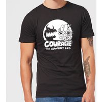 Courage The Cowardly Dog Spotlight Men's T-Shirt - Black - S von Cartoon Network