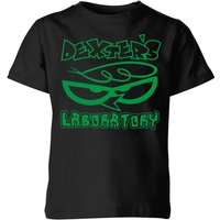 Dexters Lab Logo Kids' T-Shirt - Black - 3-4 Jahre von Cartoon Network