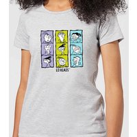 Ed, Edd n Eddy Heads Women's T-Shirt - Grey - M von Cartoon Network