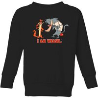 I Am Weasel Characters Kids' Sweatshirt - Black - 3-4 Jahre von Cartoon Network