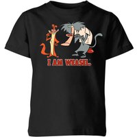 I Am Weasel Characters Kids' T-Shirt - Black - 9-10 Jahre von Cartoon Network