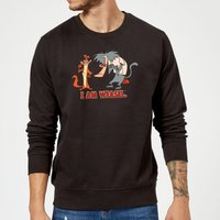 I Am Weasel Characters Sweatshirt - Black - XXL von Cartoon Network