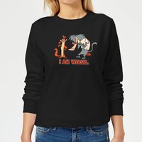 I Am Weasel Characters Women's Sweatshirt - Black - M von Cartoon Network