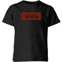 Samurai Jack Classic Logo Kids' T-Shirt - Black - 5-6 Jahre von Cartoon Network