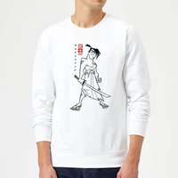 Samurai Jack Kanji Sweatshirt - White - L von Cartoon Network