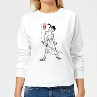 Samurai Jack Kanji Women's Sweatshirt - White - XS von Cartoon Network