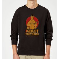 Samurai Jack My Quest Continues Sweatshirt - Black - M von Cartoon Network