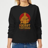 Samurai Jack My Quest Continues Women's Sweatshirt - Black - XL von Cartoon Network