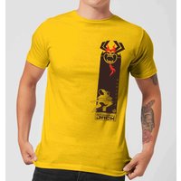 Samurai Jack Samurai Stripe Men's T-Shirt - Yellow - M von Cartoon Network