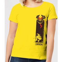 Samurai Jack Samurai Stripe Women's T-Shirt - Yellow - M von Cartoon Network