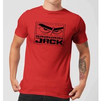 Samurai Jack Stylised Logo Men's T-Shirt - Red - L von Cartoon Network