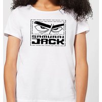 Samurai Jack Stylised Logo Women's T-Shirt - White - XXL von Cartoon Network