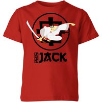 Samurai Jack They Call Me Jack Kids' T-Shirt - Red - 11-12 Jahre von Cartoon Network