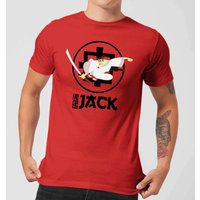 Samurai Jack They Call Me Jack Men's T-Shirt - Red - L von Cartoon Network