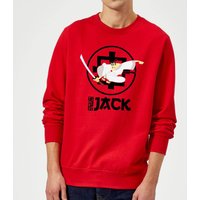 Samurai Jack They Call Me Jack Sweatshirt - Red - L von Cartoon Network