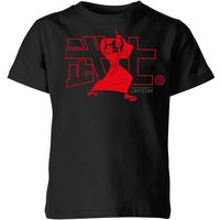 Samurai Jack Way Of The Samurai Kids' T-Shirt - Black - 9-10 Jahre von Cartoon Network