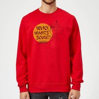 Samurai Jack Who Wants Some Sweatshirt - Red - XL von Original Hero