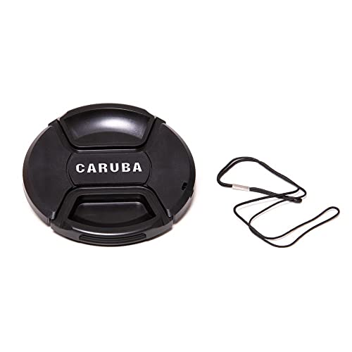 Caruba Clip Cap Lensdop 77 mm Objektivdeckel Schwarz Digitalkamera 7,7 cm – Objektivdeckel (Schwarz, Digitalkamera, Universalkamera, 7,7 cm) von Caruba