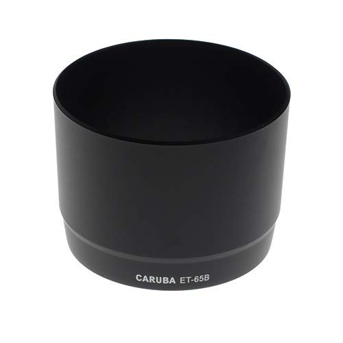 Caruba ET-65B Objektivdeckel für runde Objektive Canon EF 70-300mm f/4.0-5.6 is USM Canon EF 70-300mm f/4.5-5.6 DO is USM schwarz von Caruba