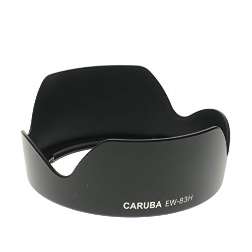 Caruba EW-83H Objektivdeckel für Canon EF 24-105mm f/4.0L is USM schwarz von Caruba