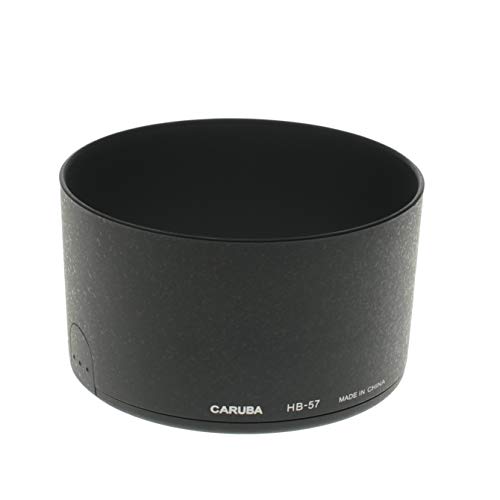 Caruba HB-57 Objektivdeckel (Rond, Nikkor AF-S DX 55-300mm f/4.5-5.6G ED VR, schwarz) von Caruba